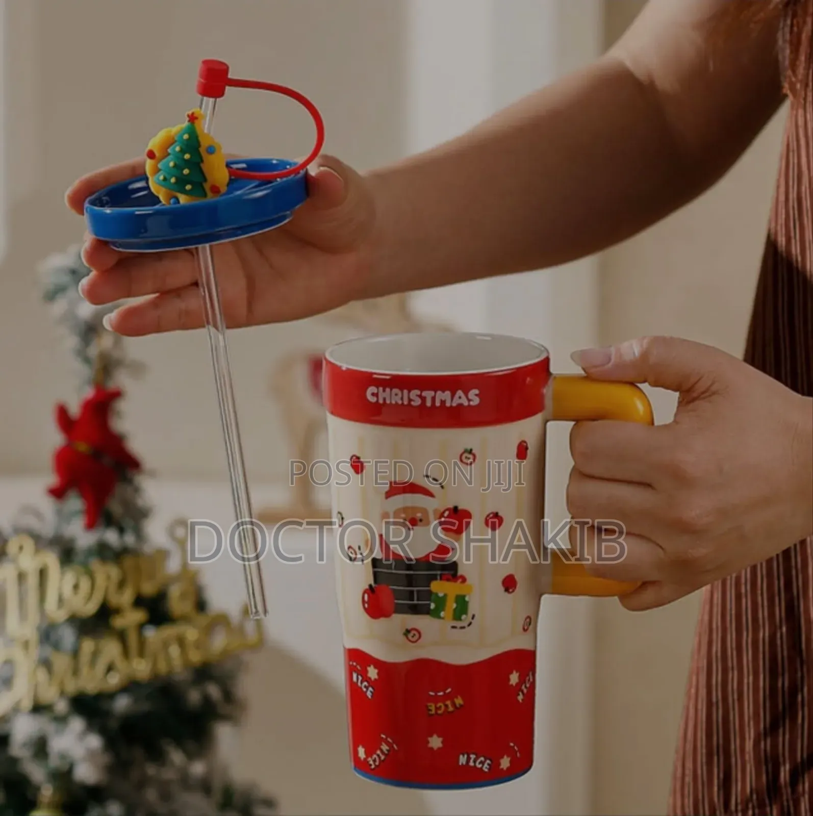 Ceramic Christmas Thermal Gift Mug