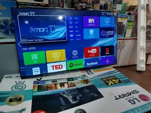 Lg 60 Smart Android Digital Flat Screen Flameless.