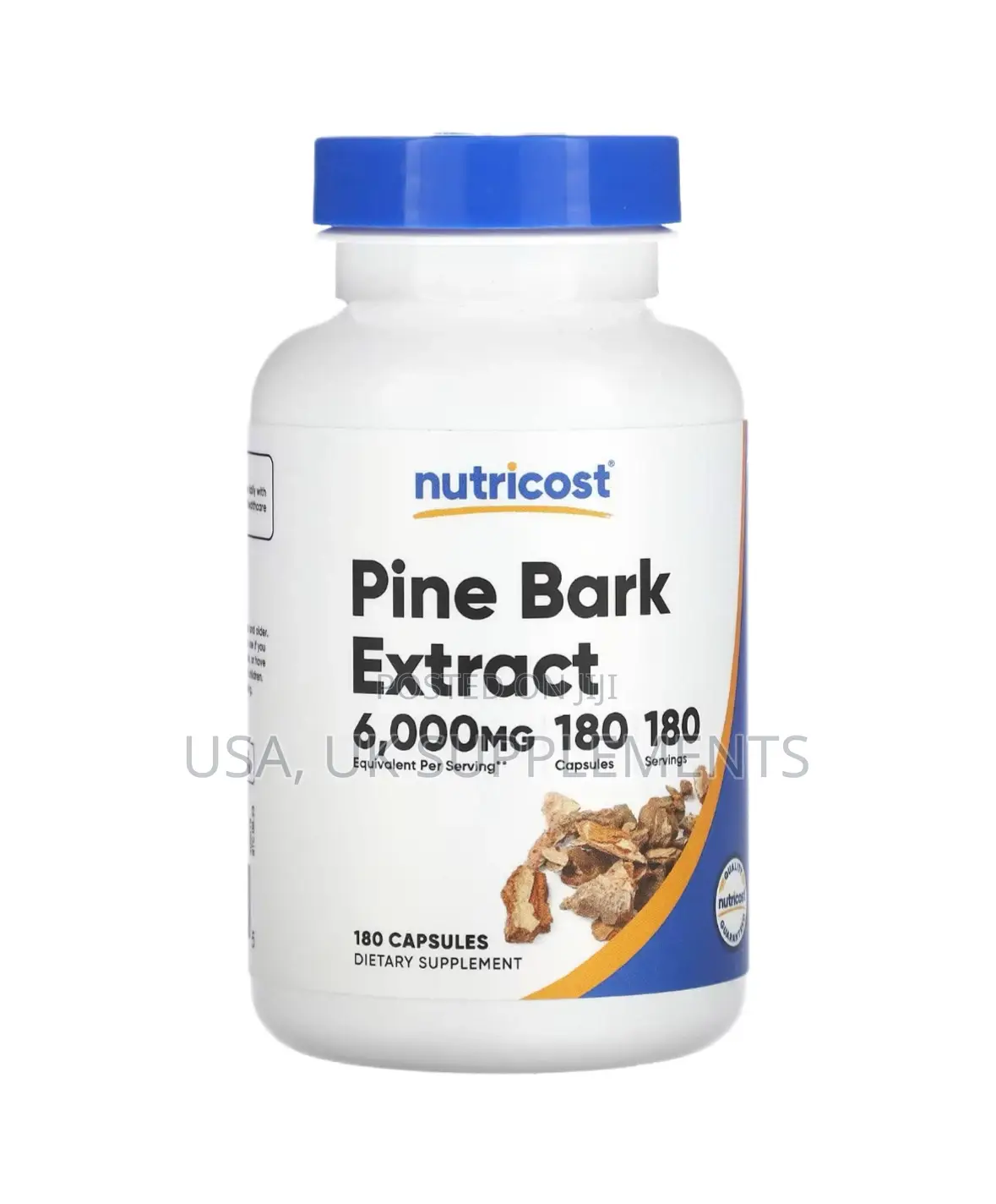 Pine Bark Extract 6000mg 180capsules Nutricost