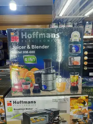 4-in-1 Electric Juicer and Blender.