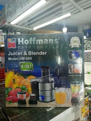 Electric Juicer and Blender.
