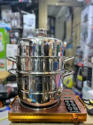 3layer Stainless Manual Steamer