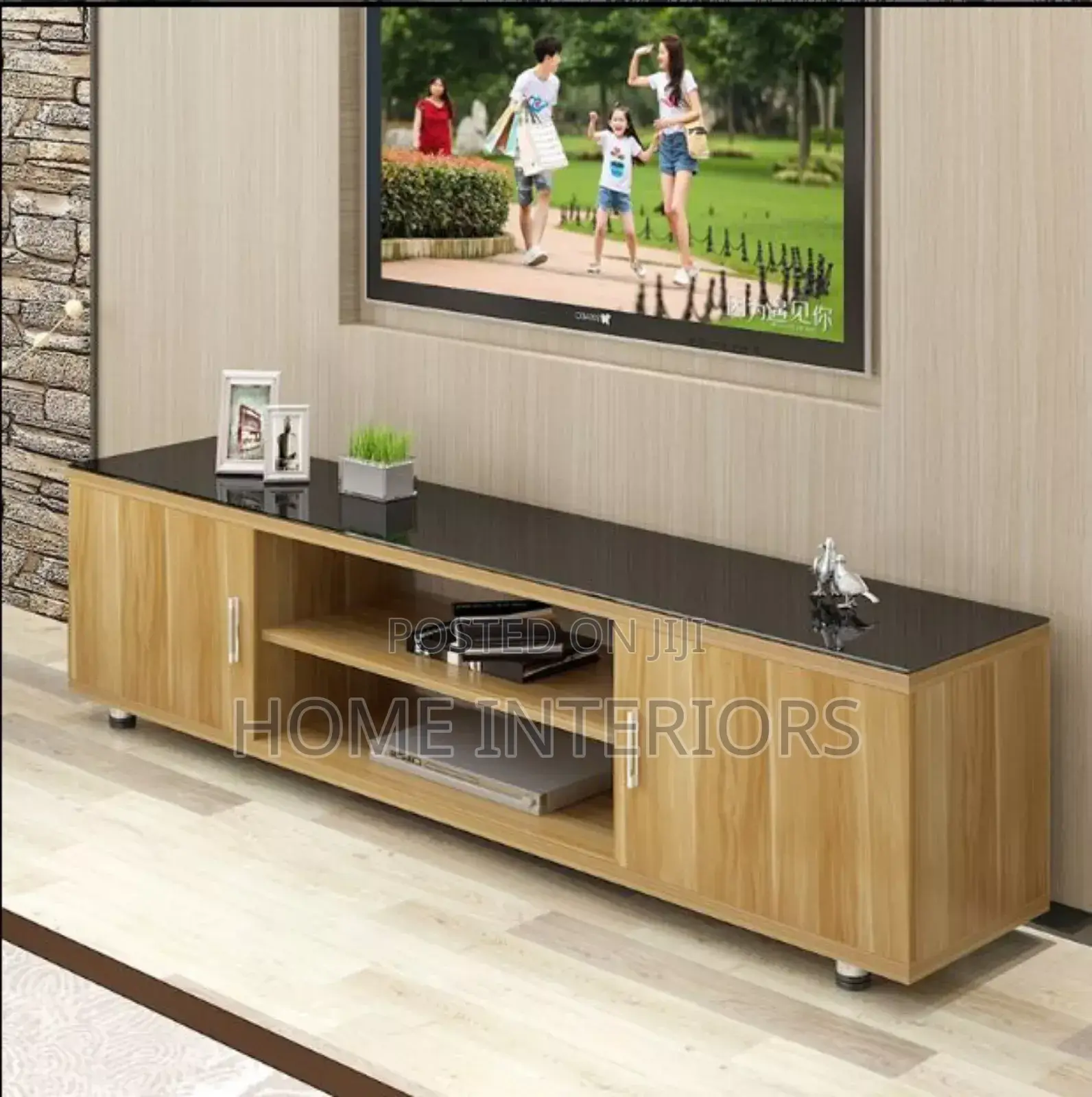Light Gray Coloured Tvstand