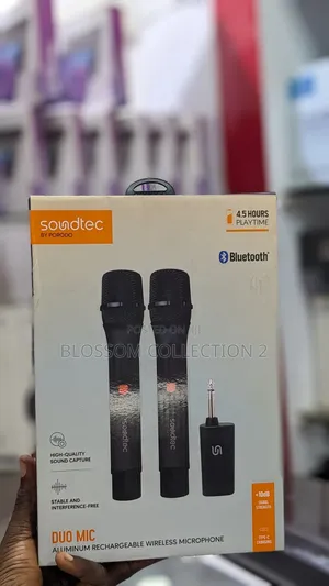 Soundtec Duo Mic Wireless Microphones