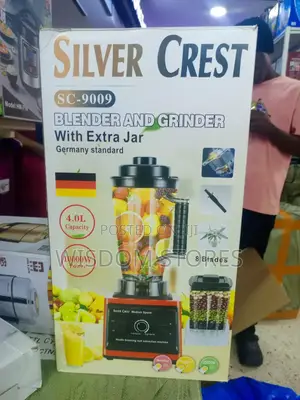 Silver Crest Blender and Grinder.
