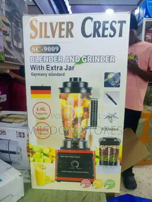 Silver Crest Blender and Grinder.