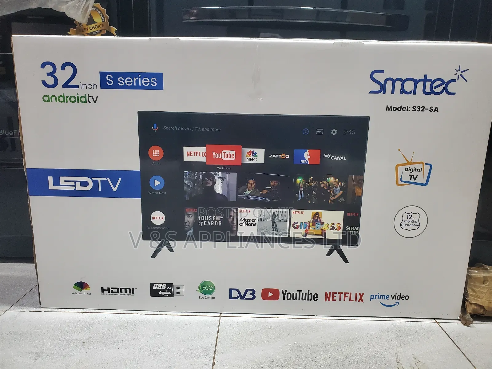 32 Smartec Android Smart Tv