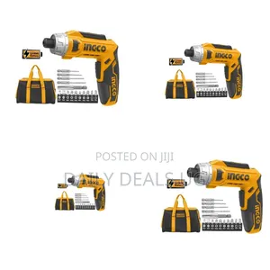 Cordless Screwdriver Voltage:8v - Orange/Black