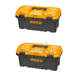 Plastic Tool Bag 20 - Black Orange