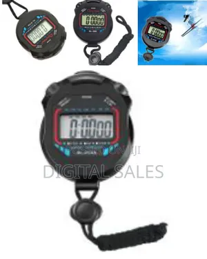 Digital Stopwatch Timer Portable Match Sports Stopwatches Exercise
