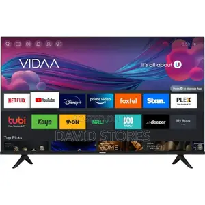 Hisense 50-Inch Uhd Tv Vidaa Smart Tv With Lnbuilt Decoder – Black