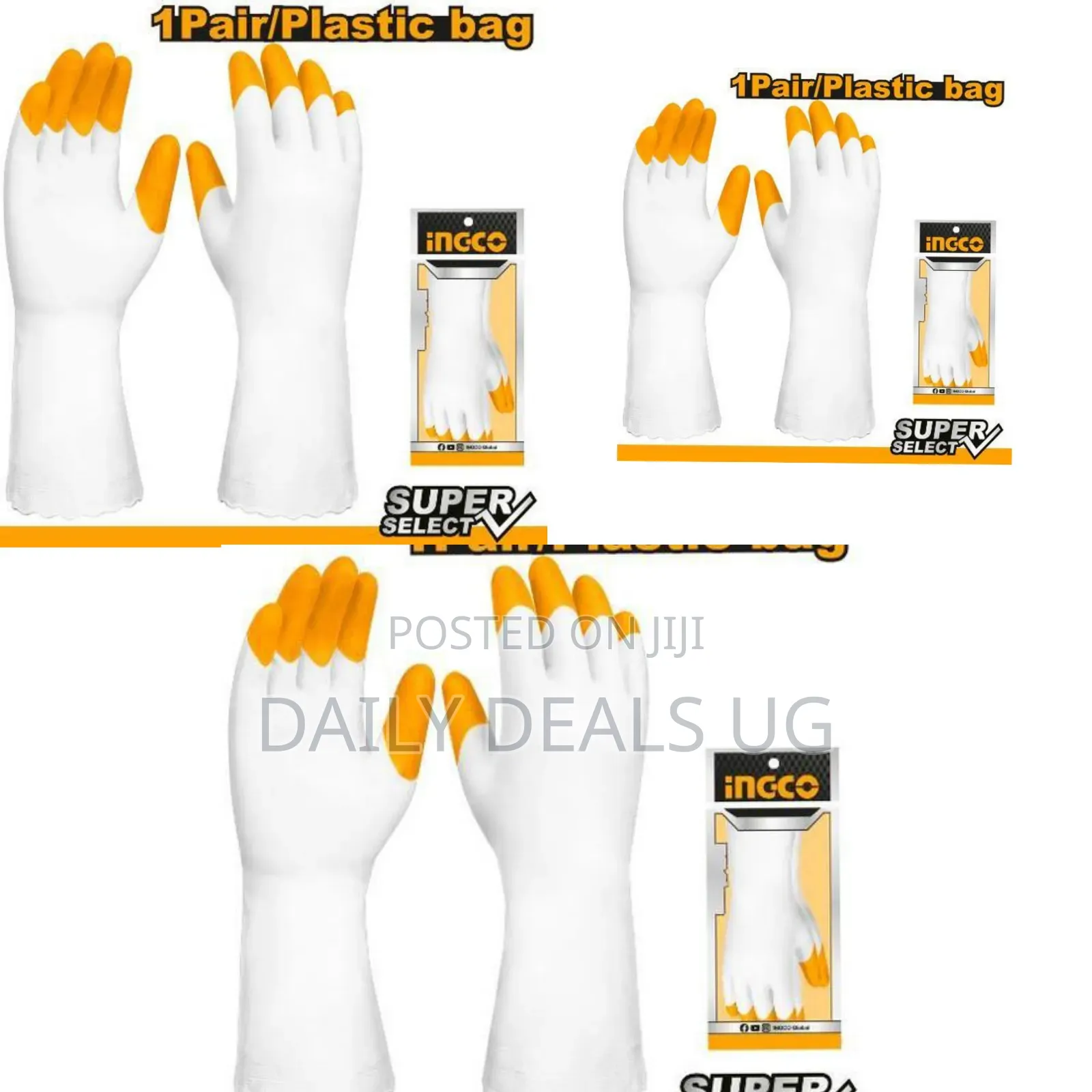 Hgvp03 - Pvc Gloves - Orange