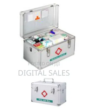 16inch Home First Aid Kit Medicine Box, First Aid Safe With Lock,