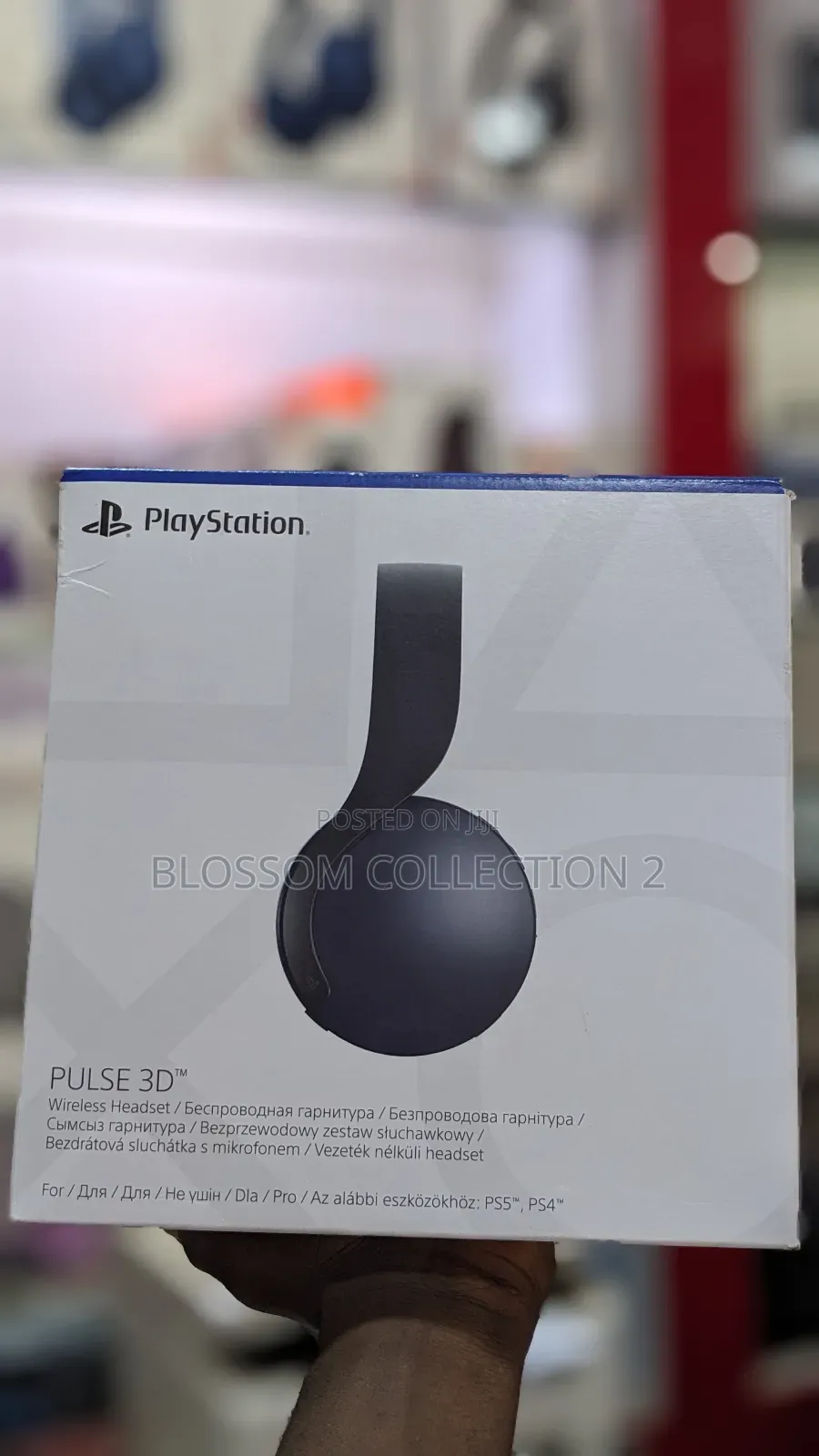 Playstation 5 Pulse 3d Wireless Headset, Midnight Black