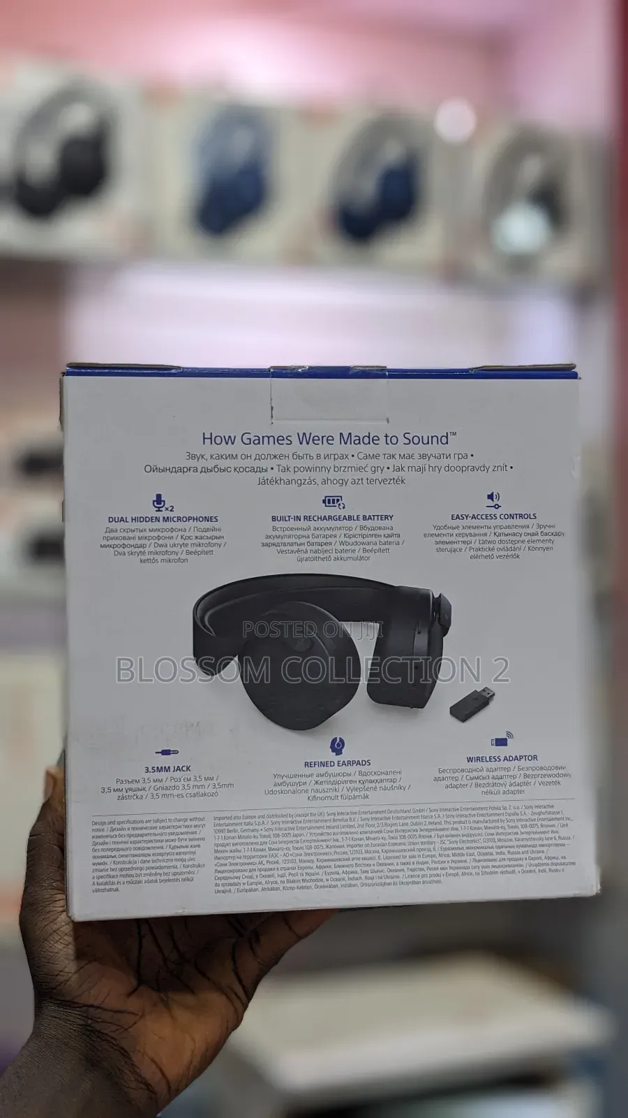 Playstation 5 Pulse 3d Wireless Headset, Midnight Black