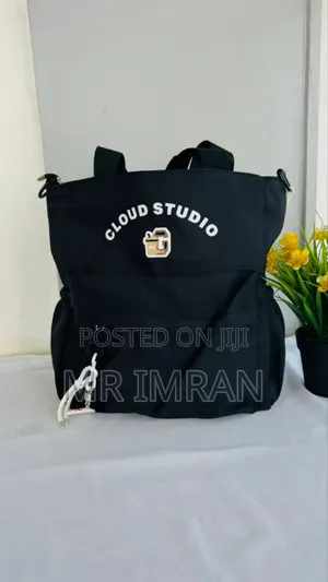 Cloud Studio Multi-Pocket Shoulder Tote Bag
