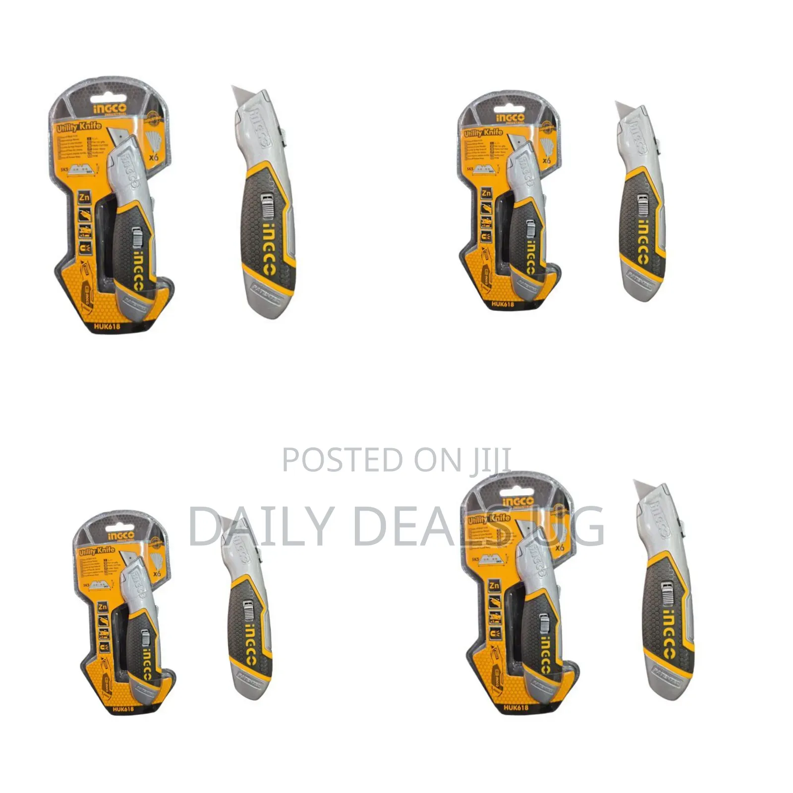 Huk6118 - Utility Knife - Orange