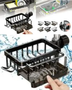 Kitchen Sink Faucet Organizer, Multifunction Faucets Organizer Rack