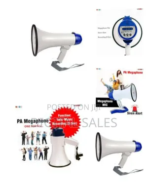 Gaosen Megaphone Bullhorn 30 Watt Lightweight Portable Loudspeaker