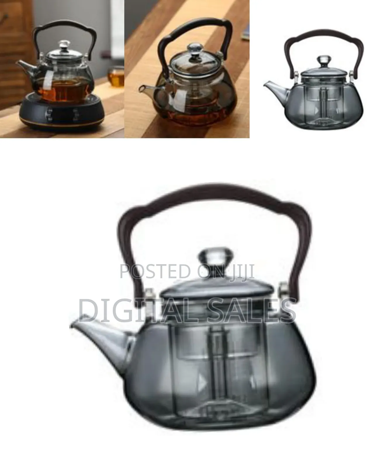 Top Clear Kettle Decorate Gas Kettle