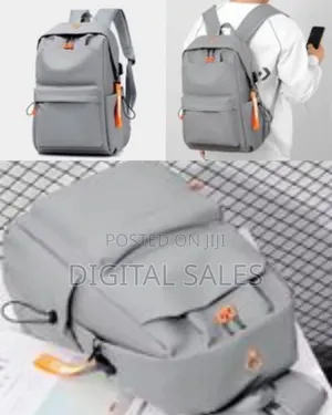Solid Color Business Travel Backpack Man Nylon Lightweight Water Proo