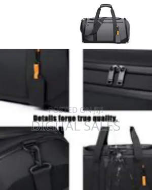 Men's Business Travel Bag Crossbody Sports Training Fitness Bag Dry