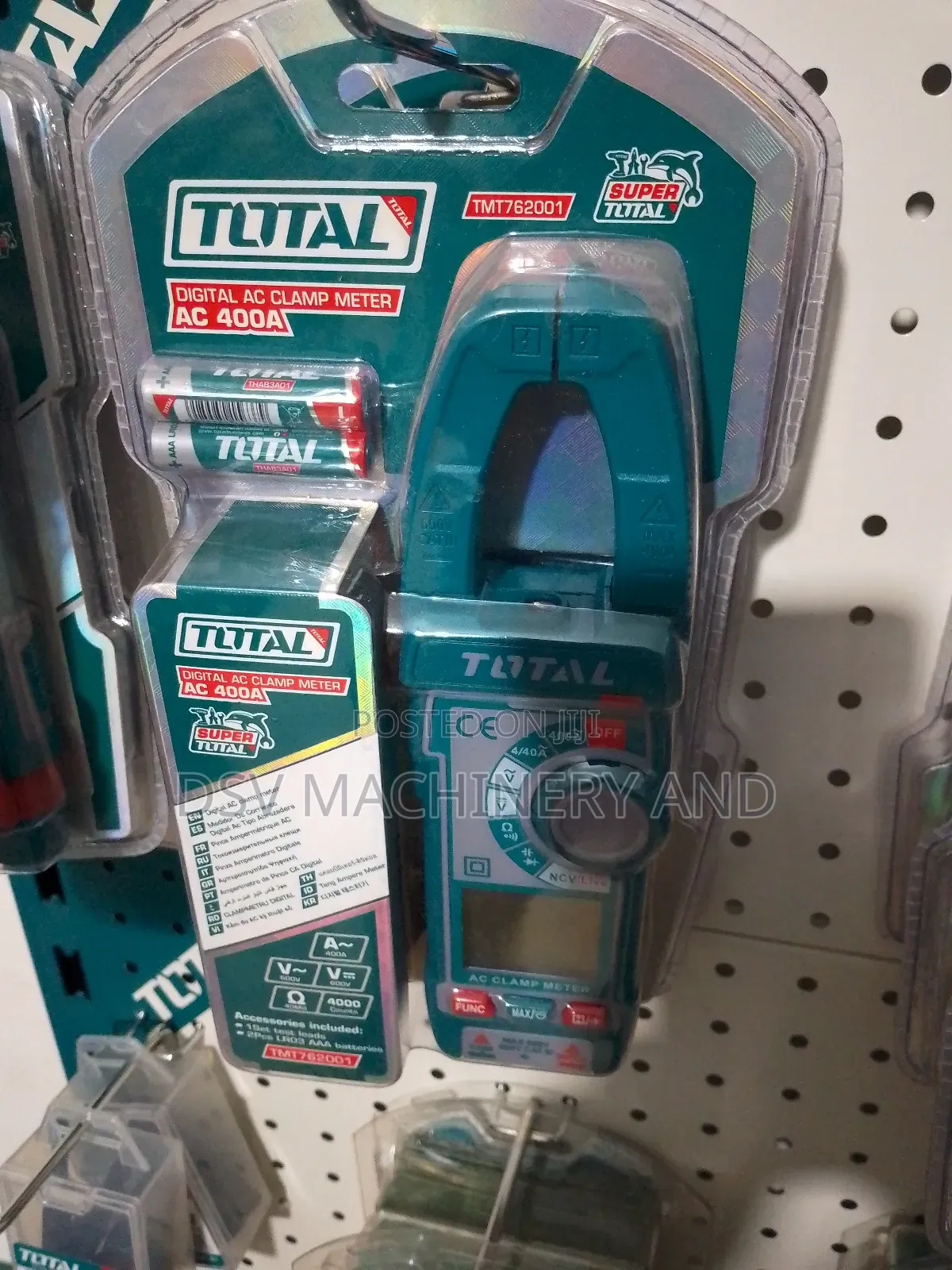 Digital Ac Clamp Meter 400a Total