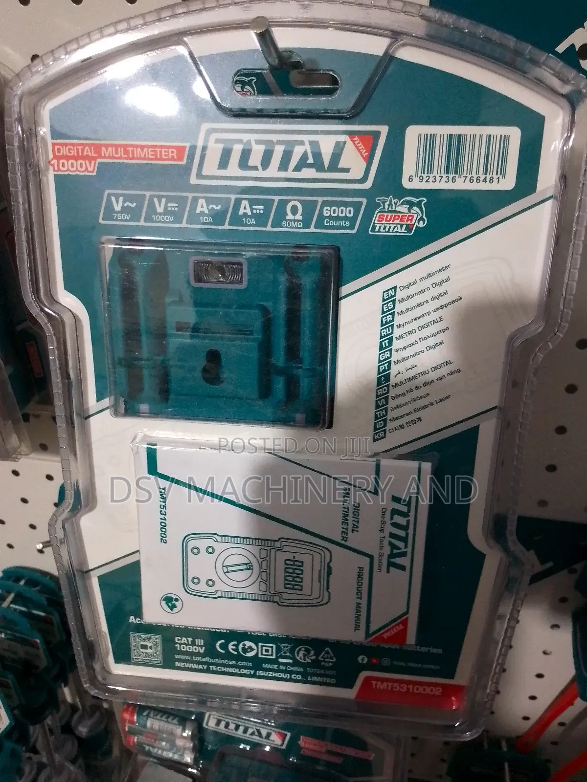 Total 1000v Digital Multimeter