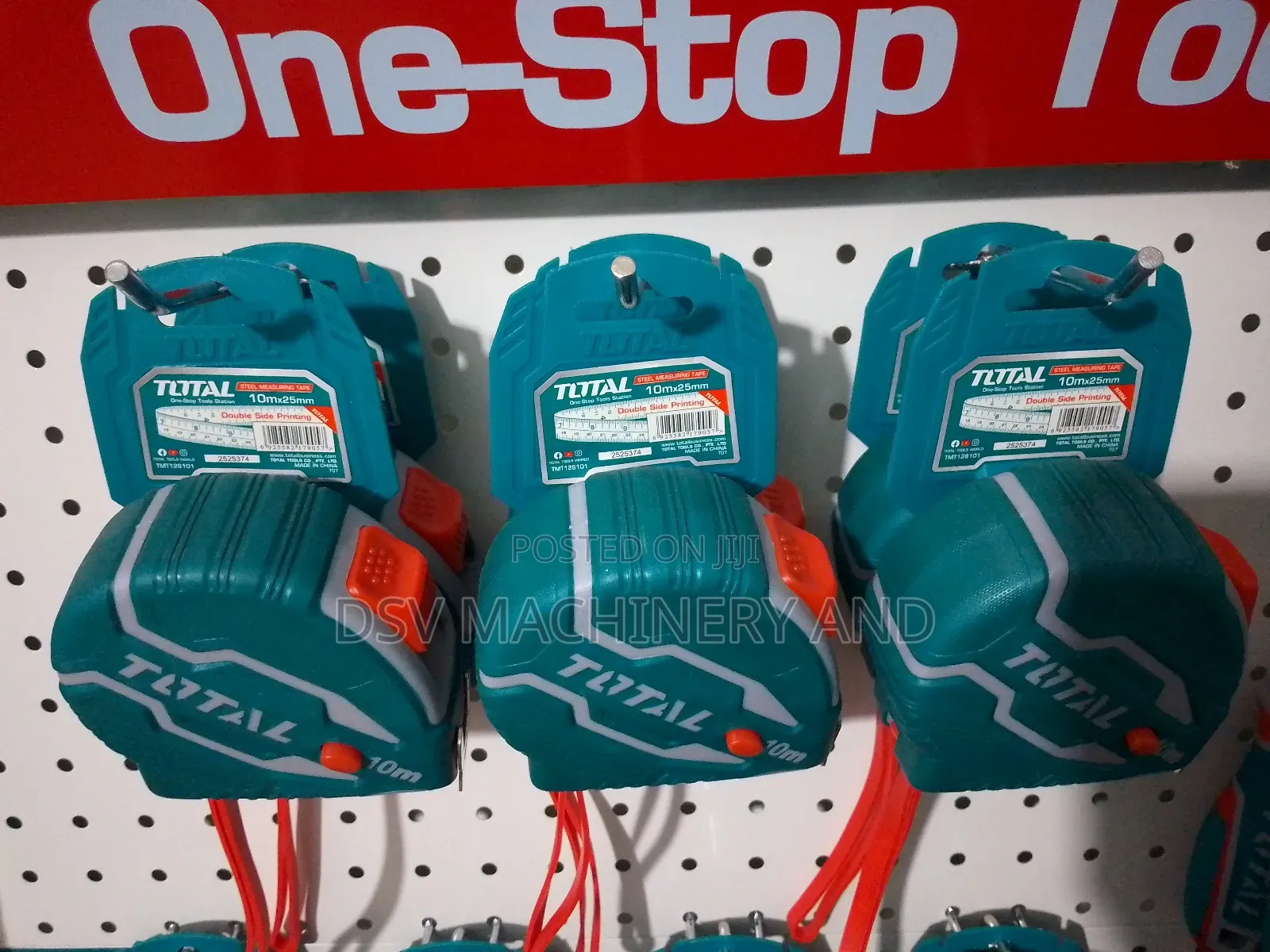 10metres Total Tape Measures Marked Two Sides
