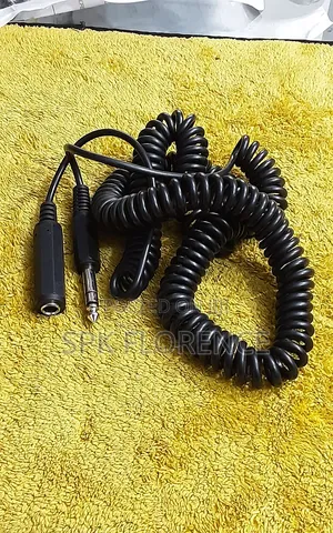 Belkin 12 Ft. Coiled 6.35mm (1/4") M to F Stereo Audio Headphone