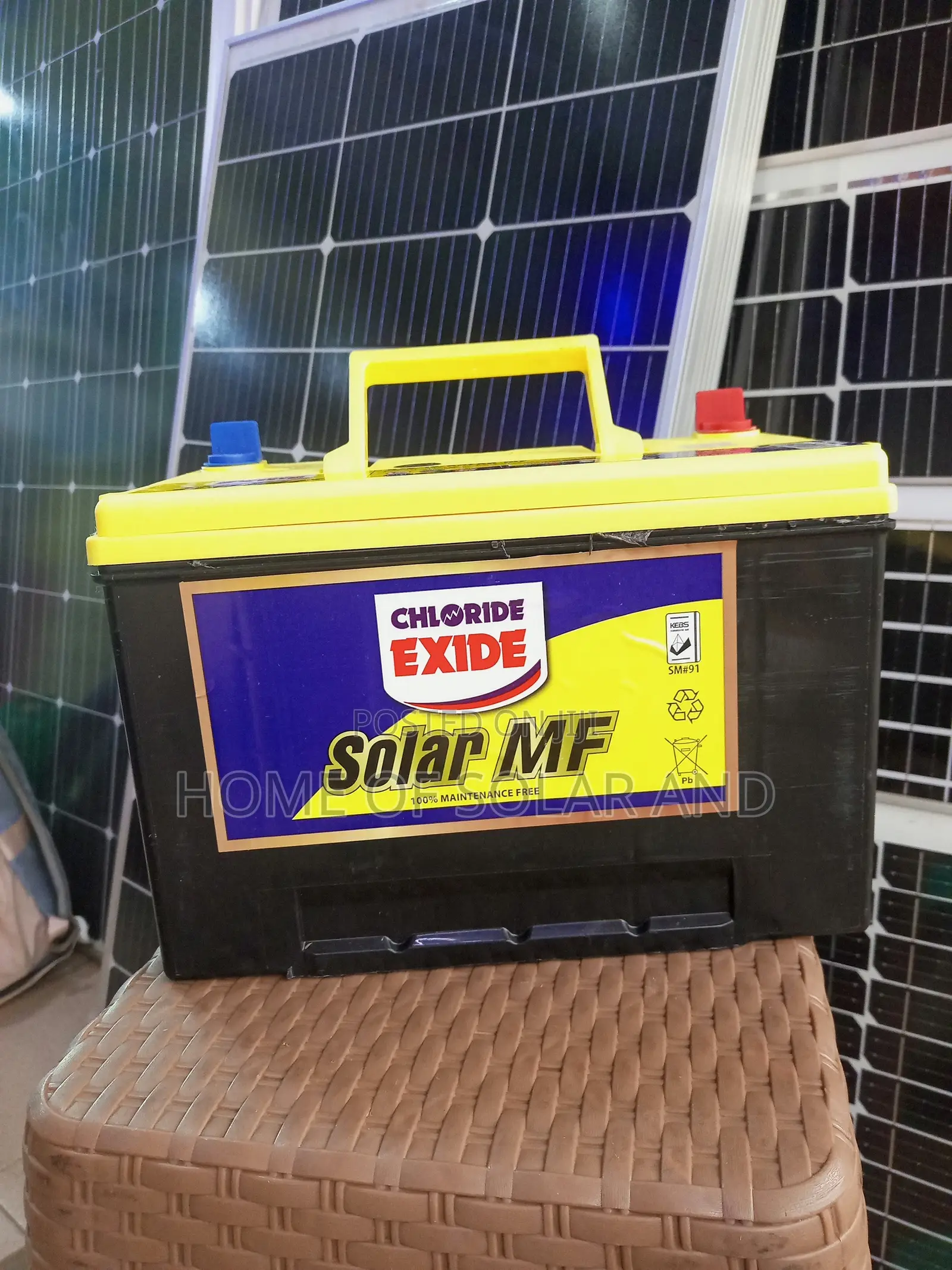 Chloride Exide Deep Cycle Battery 75ah