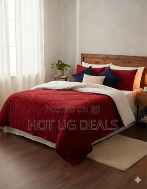 4pc Coral Velvet Duvet Set With 1 Bedsheet, 2pillowcases, 1duvet 6*6