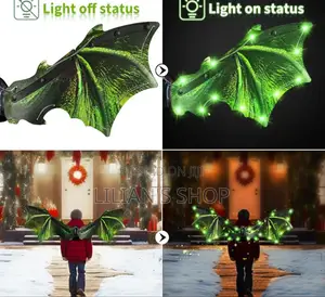 Toddler Electric Dragon Wings
