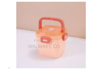Portable Microwaveable Plastic Double Layer Bento Lunch Box