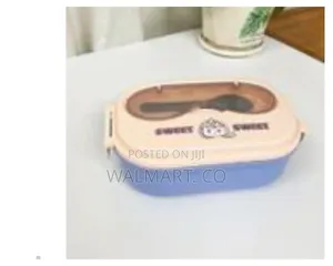 Portable 2 Compartment Lunch Box Stainless Steel Tiffin