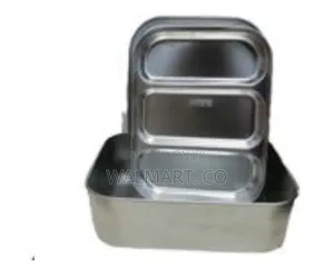 Stainless Steel Rectangle Lunch Box With Buckle Leak