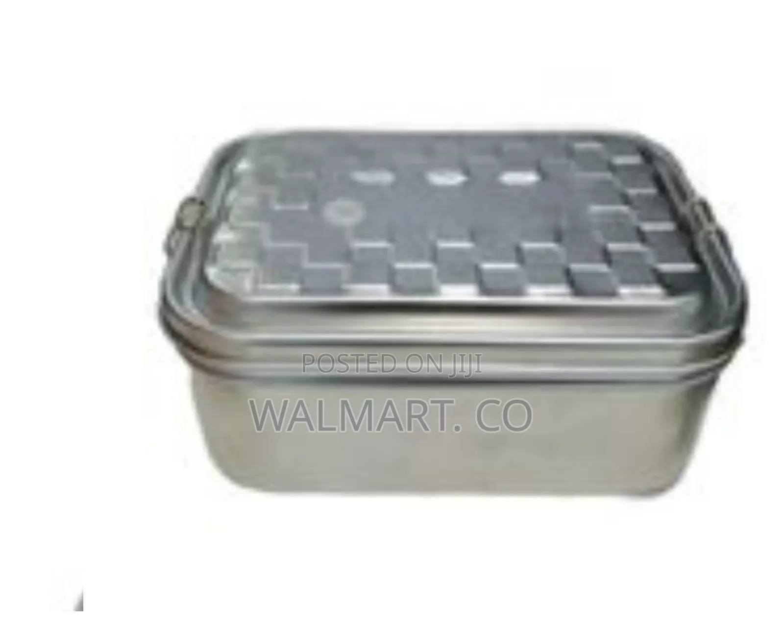 Stainless Steel Rectangle Lunch Box With Buckle Leak