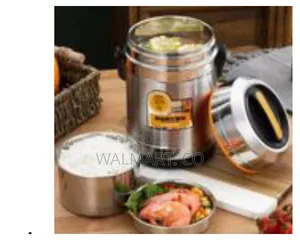 Stainless Steel Food Flask 2.6litres-Silver