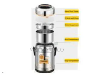 Stainless Steel Food Flask 2.6litres-Silver