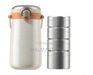Extra Long Insulated Bento Vacuum Lunch Box Multicolor