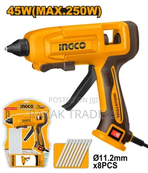 Ingco Gg408 250w Electric Glue Gun 11.2mm Hot Melt Wax Glue Gun