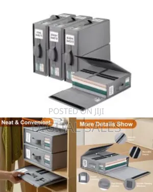 2 Pack Bed Sheet Organiser, Foldable