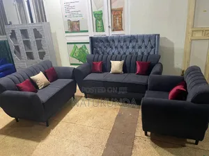 Seven Seater v Shaped Sofa