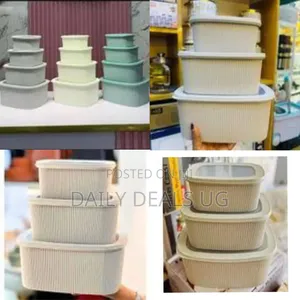 3 Piece of Food Preservation Box Fresh Keeping Freezer Food Plastic