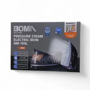 Boma Bm-199l Steam Station – 2400w Professional Steam Iron, 1.1l Tank.