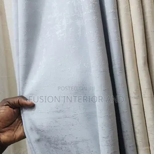 Cream and Grey Luxury Curtains From. Dubai
