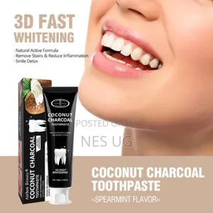 Coconut Charcoal 3d Teeth Whitening Toothpaste - 100g