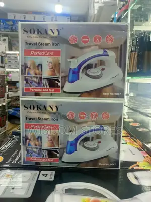 Sokany Travel Steam Iron.