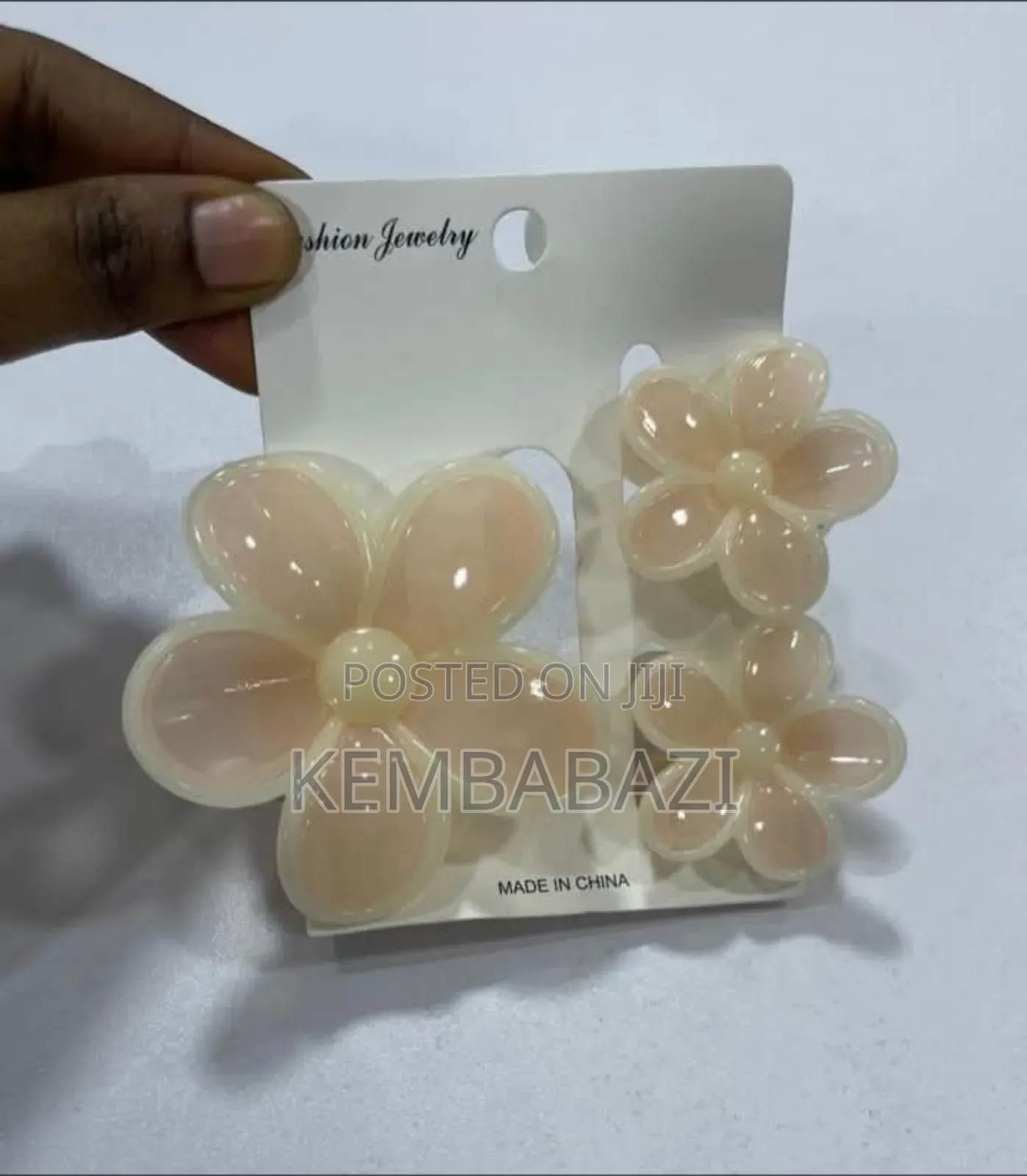 Cute Floral Claw Clip Set