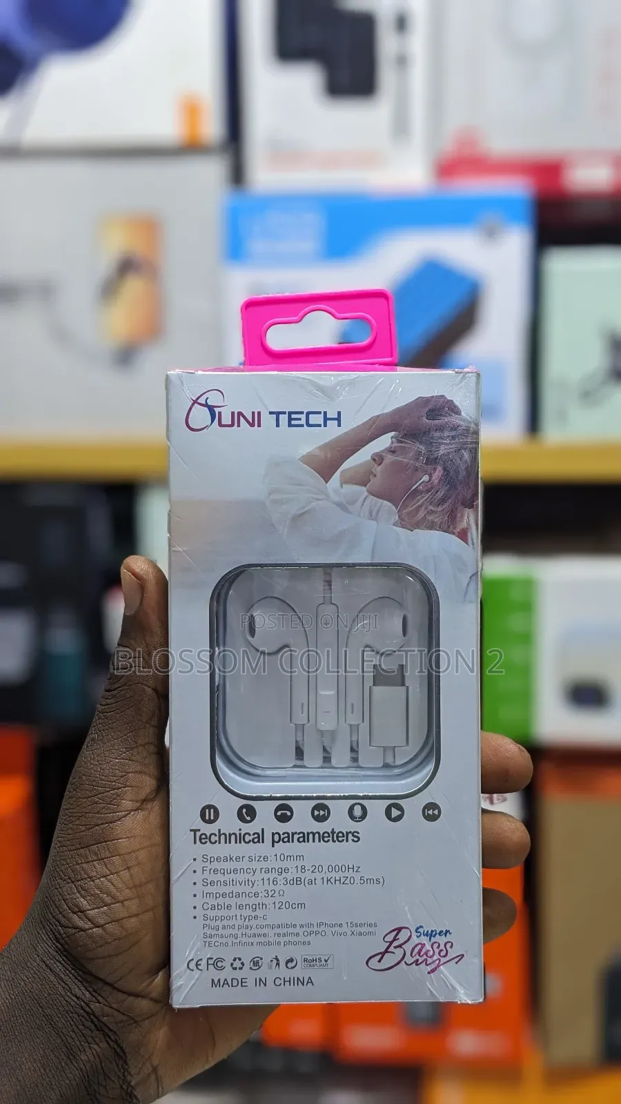 Unitech Type C Bluetooth Earphones